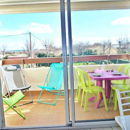 Studio Cabine Cosy Avec Terrasse, Acces Direct Plage Et Parking Prive, 2-4 Pers, Animaux Ok - Fr-1-387-139 Apartment Marseillan  Exterior photo